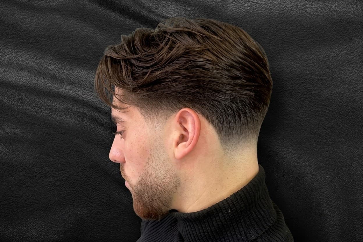 Corte Americano feito na Barbearia Silverado, Jardim América, Goiânia