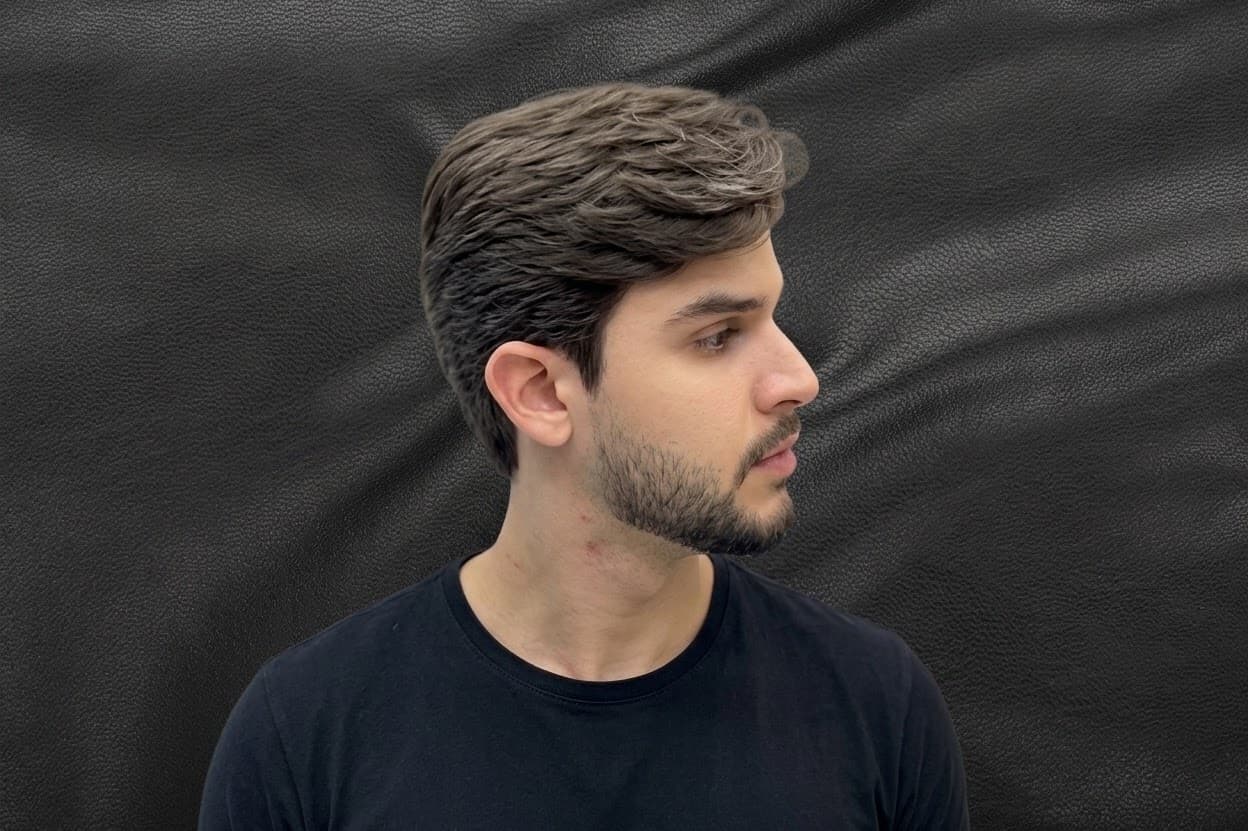 Corte Social feito na Barbearia Silverado, Jardim América, Goiânia